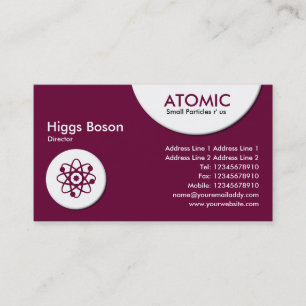 Atomkreise - Dunkle Kriminalität (660033) Visitenkarte