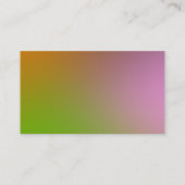 Atomkreise - weiche Strahlenkarte Visitenkarte (Rückseite)