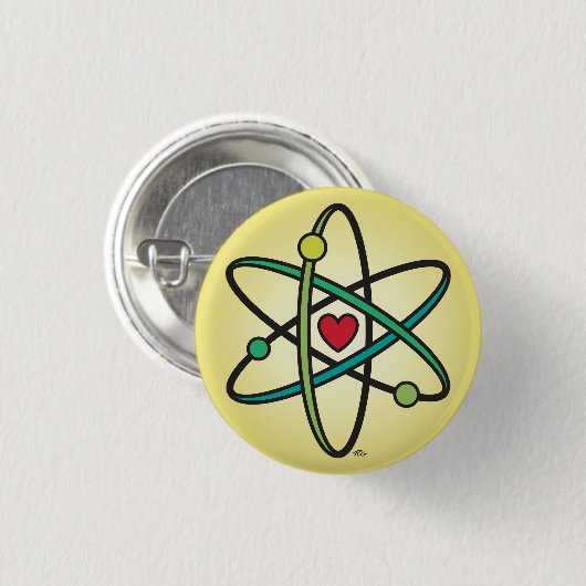 AtomLiebe Button (Vorne & Hinten)