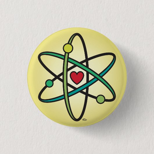 AtomLiebe Button (Vorderseite)