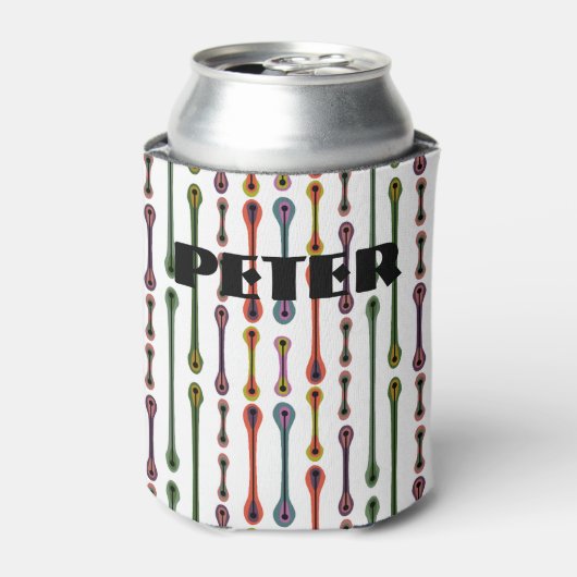 Atomlinien Dosenkühler (Kanne Vorderseite)