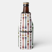 Atomlinien Flaschenkühler (Flaschenvorderseite)