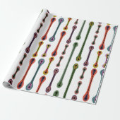 Atomlinien Geschenkpapier (Ungerollt)