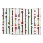 Atomlinien Kissenbezug (Rückseite)