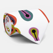 Atomlinien Krawatte (Gerollt)