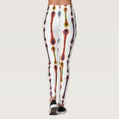Atomlinien Leggings (Rückseite)