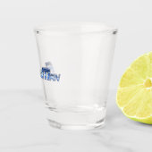 Atomman-Schussglas Schnapsglas (Rechts)