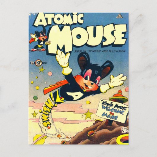 Atommäuse Nr. 1 Postkarte (Vorderseite)