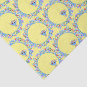 Atommoleküle Partikel Peace Atom Pattern Seidenpapier (Detail)