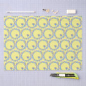 Atommoleküle Partikel Peace Atom Pattern Seidenpapier (Handwerk)
