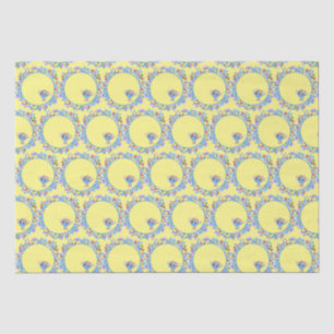 Atommoleküle Partikel Peace Atom Pattern Seidenpapier