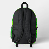 Atommüll Bedruckter Rucksack (Rückseite)