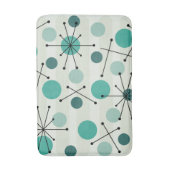 Atommunkte und Sternexplosionen Aquamarine Badematte (Vorderseite Vertikal)