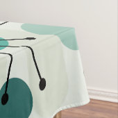 Atommunkte und Sternexplosionen Aquamarine Tischdecke (Beispiel)