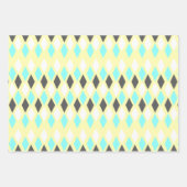 Atommustern aus der Mitte des Jahrhunderts Geschenkpapier Set (Vorderseite)