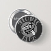 AtomNerdknopf Button (Vorne & Hinten)