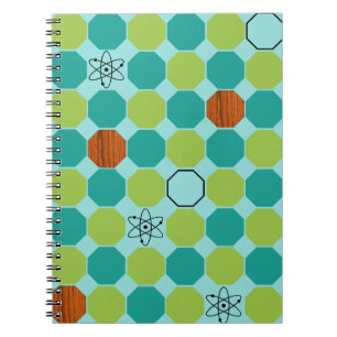 Atomoctagons-Notizbuch Notizblock
