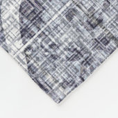 Atomogee Blue Gray Modernes Bauernhaus Mitte des J Fleecedecke (Ecke)