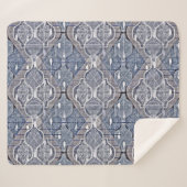 Atomogee Blue Gray Modernes Bauernhaus Mitte des J Sherpadecke (Vorderseite (Horizontal))