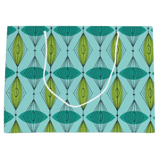 Atomogee & Sternexplosionen Geschenktasche Große Geschenktüte (Vorderseite)