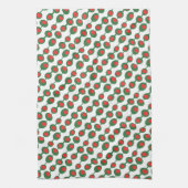 Atomolives Mitte des Jahrhunderts Muster Geschirrtuch (Vertikal)