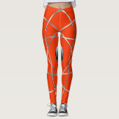 Atomorange-Leggings Leggings (Vorderseite)