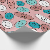 Atomovale Geschenkpapier (Ecke)