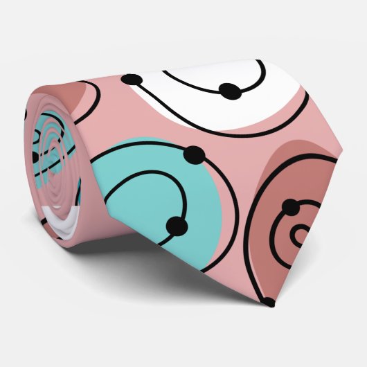 Atomovale Krawatte (Gerollt)