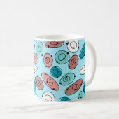 Atomovals Turquoise Kaffeetasse (VorderseiteRechts)