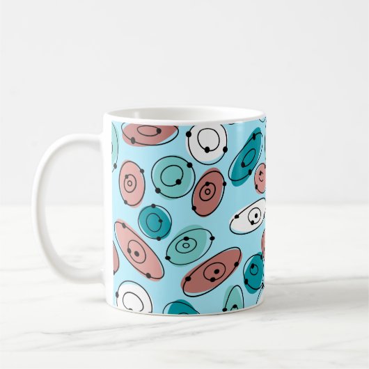 Atomovals Turquoise Kaffeetasse (Links)