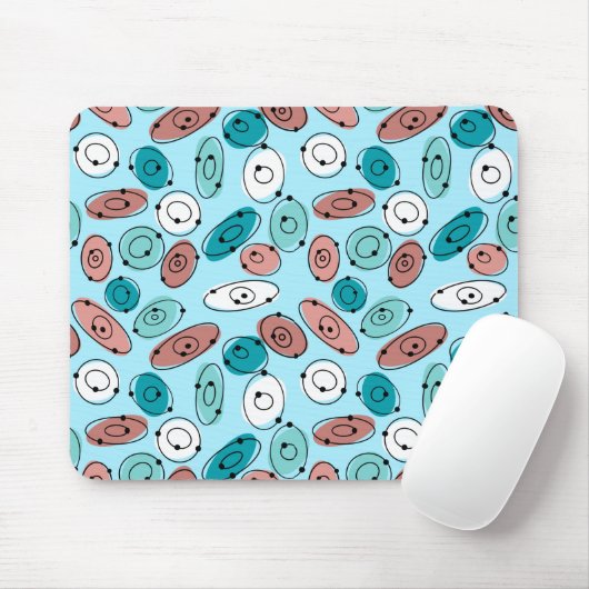 Atomovals Turquoise Mousepad (Mit Mouse)