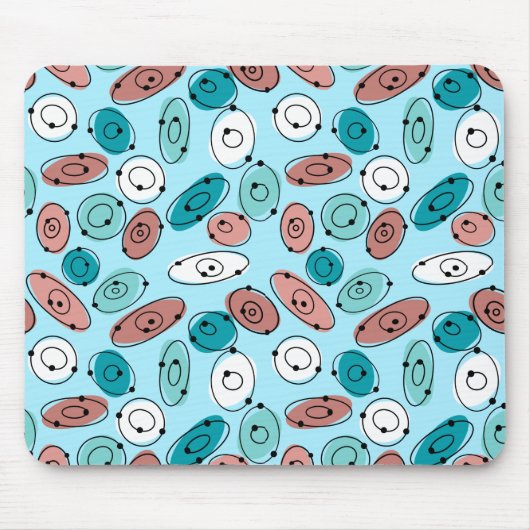 Atomovals Turquoise Mousepad (Vorne)