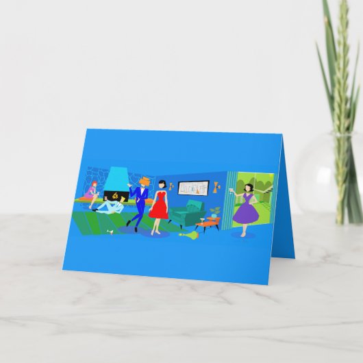 Atompalm Springs Cocktail Party Einladung (Vorderseite)