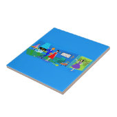 Atompalm Springs Cocktail Party Keramik Tile Fliese (Seite)