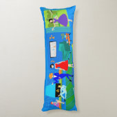 Atompalm Springs Cocktail Party Kissen Körperkisse (Rückseite (Vertikal))