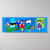 Atompalm Springs Cocktail Party Poster (Vorne)