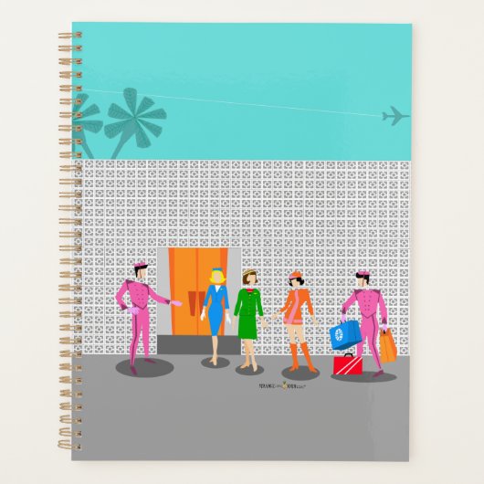 Atompalm Springs Stewardess Party Planner Planer (Vorderseite)