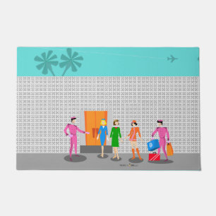 Atompalmensprings Stewardess Party Door Mat Fußmatte
