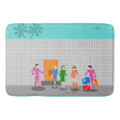Atompalmsprings Stewardess Party Bath Mat Badematte (Vorderseite)