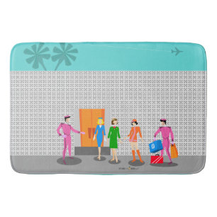 Atompalmsprings Stewardess Party Bath Mat Badematte