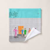 Atompalmsprings Stewardess Party Handtuch Badhandtuch Set (Waschlappen)