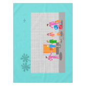 Atompalmsprings Stewardess Party Tablecloth Tischdecke (Vorderseite)