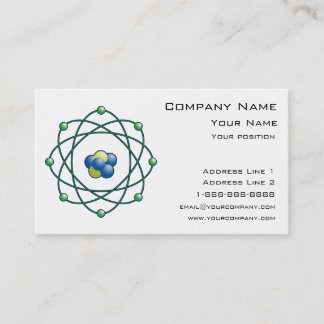 Atompartikel Visitenkarte