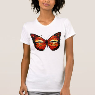 Atompilz Schmetterling-Shirt T-Shirt