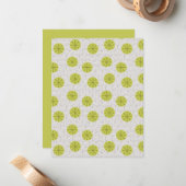 Atompinwheels Mitteilungskarte (Vorderseite/Rückseite Beispiel)