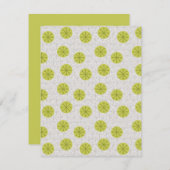 Atompinwheels Mitteilungskarte (Vorne/Hinten)