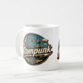 Atompunk Kaffeetasse (Vorderseite Links)
