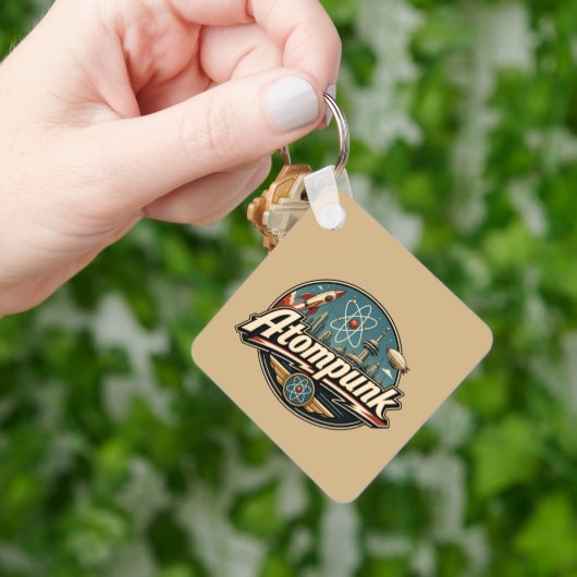 Atompunk Schlüsselanhänger (Hand)