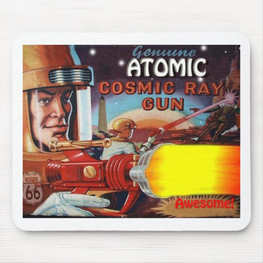 Atomraummann-Strahlngewehr Mousepad (Vorne)