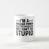 Atomreaktor, aber ich kann keine Dummheit beheben Kaffeetasse (Mittel)